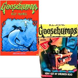 💠 2x Goosebumps DVD Videos For Kids EUC